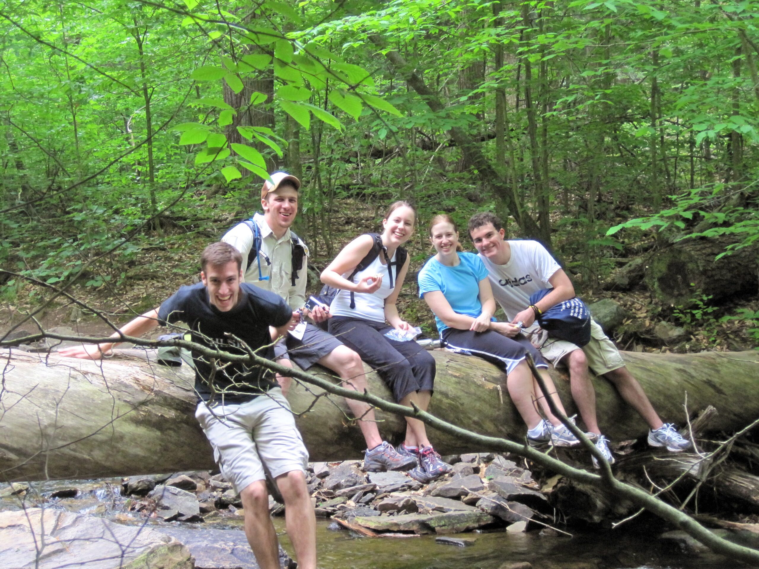 Hiking Ricketts Glen State Park-Sullivan County