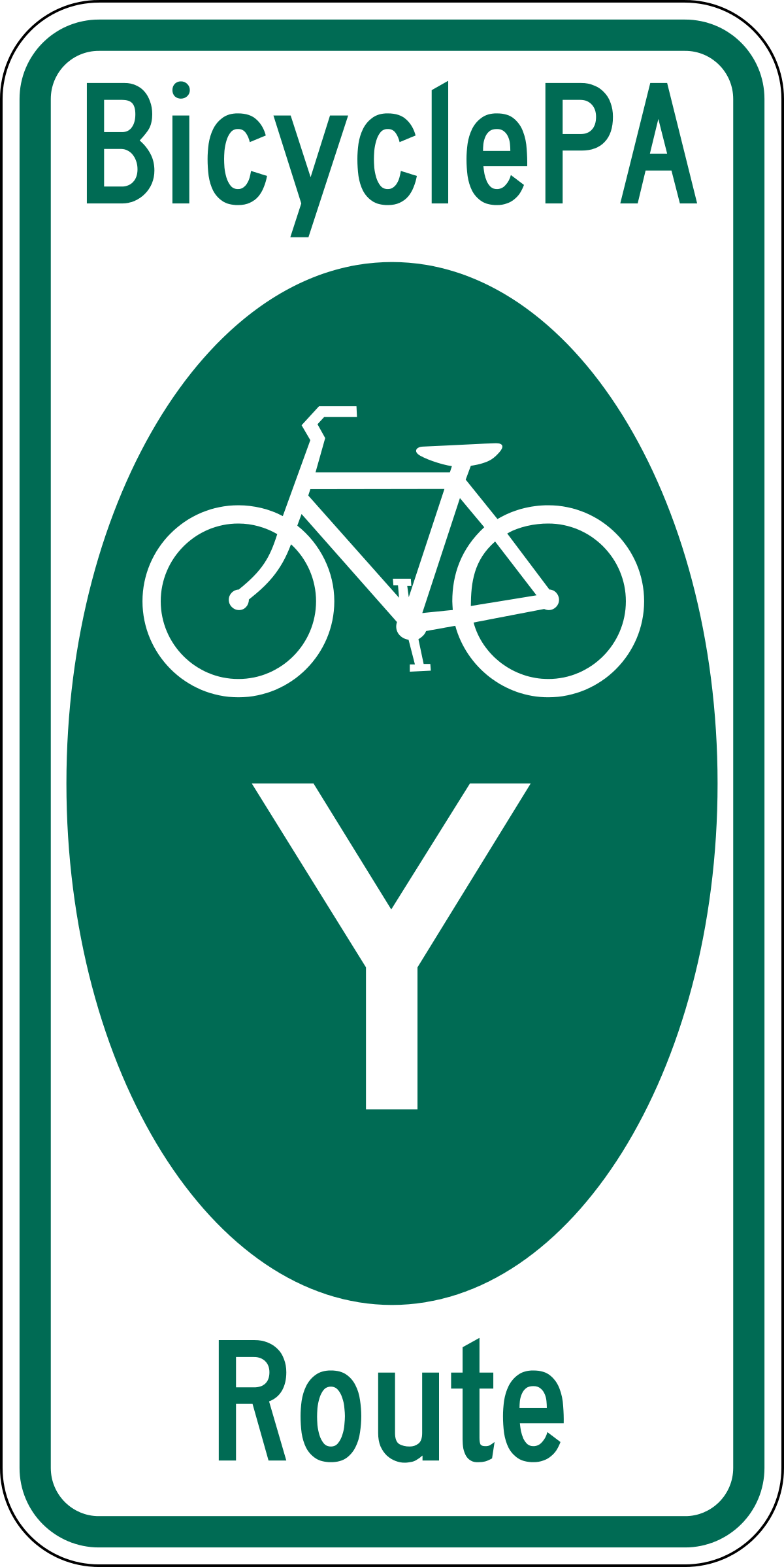 PA Bike Route Y