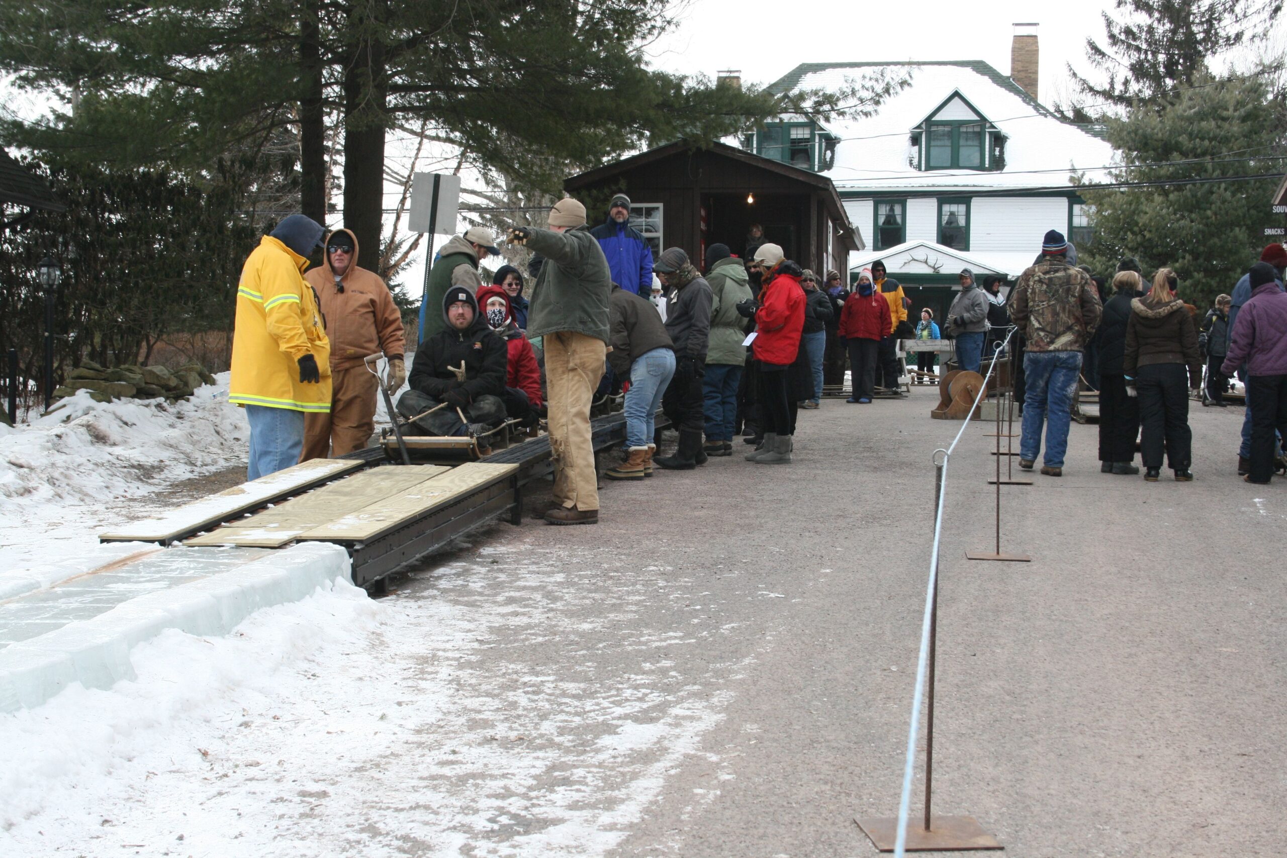 Eagles Mere Toboggan Slide