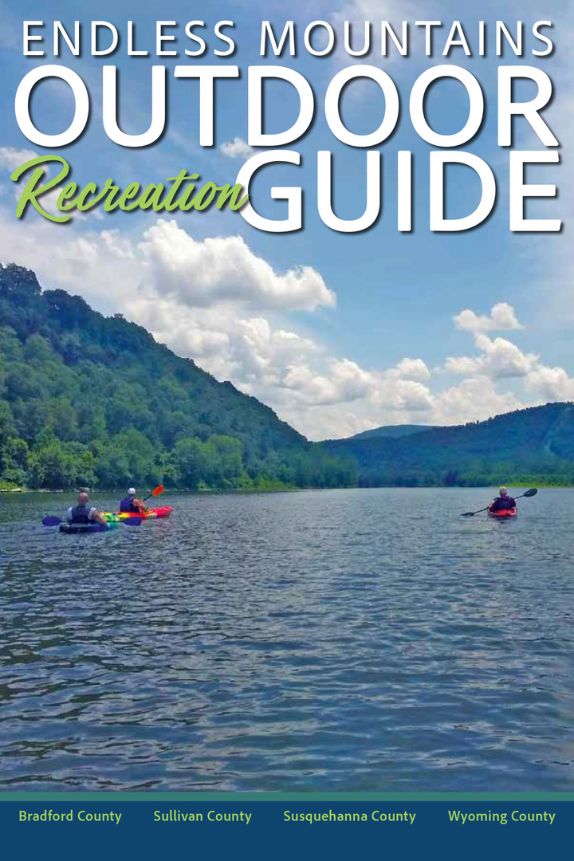 endless mountains outdoor recreation guide cover